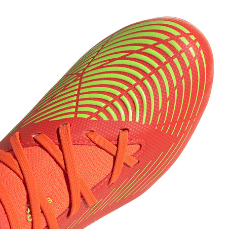 adidas Predator Edge.3 junior montante FG rouge jaune