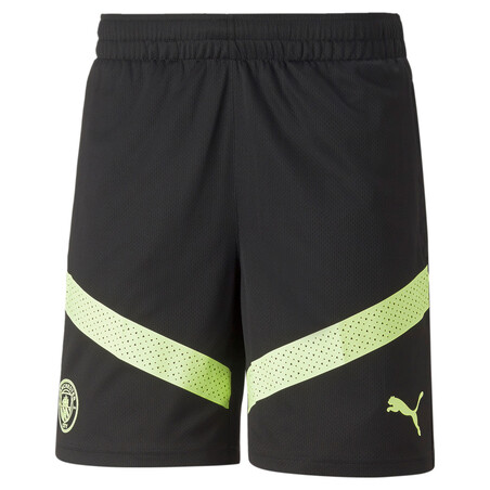 Short entraînement Manchester City noir jaune 2022/23