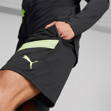 Short entraînement Manchester City noir jaune 2022/23