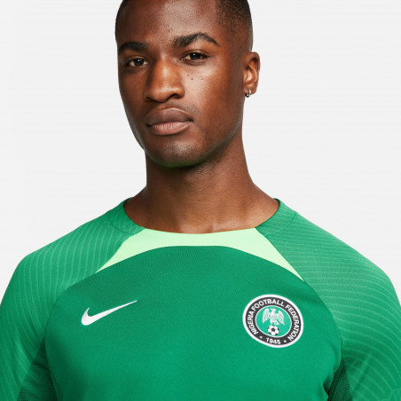 Maillot entraînement Nigeria Strike vert 2022