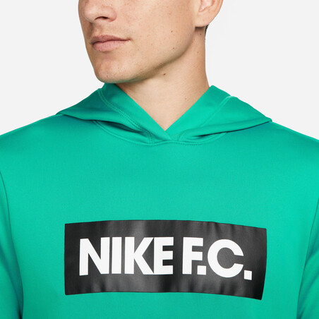 Sweat à capuche Nike F.C. Libero vert