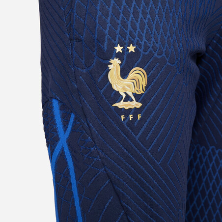 Pantalon survêtement Equipe de France Strike Elite bleu or 2022