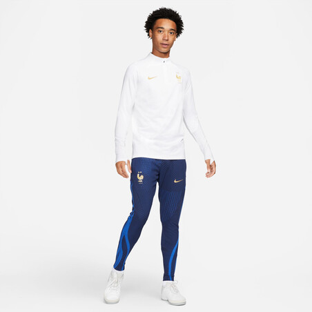 Pantalon survêtement Equipe de France Strike Elite bleu or 2022