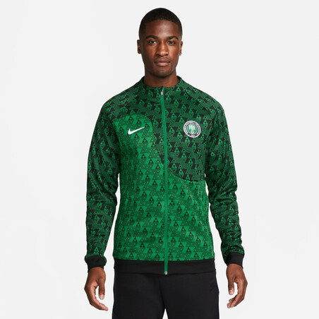 Veste survêtement Nigeria Academy vert 2022