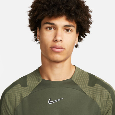 Maillot entraînement Nike Strike vert foncé