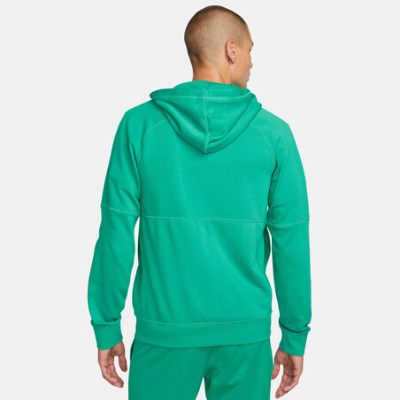 Veste survêtement Nike F.C. Tribuna Fleece vert