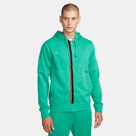 Veste survêtement Nike F.C. Tribuna Fleece vert