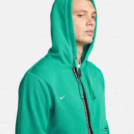Veste survêtement Nike F.C. Tribuna Fleece vert