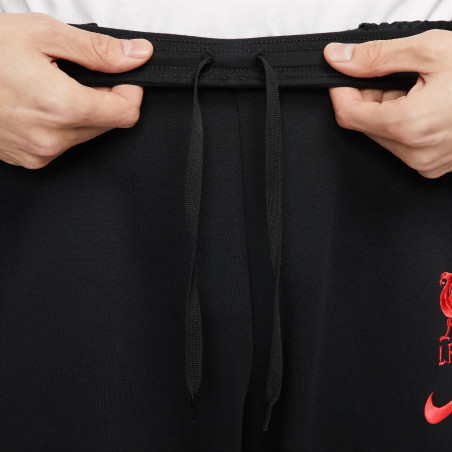 Pantalon survêtement Liverpool GFA Fleece noir rouge 2022/23