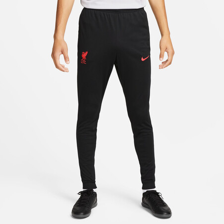 Pantalon survêtement Liverpool noir rouge 2022/23