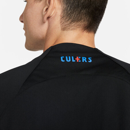 Veste survêtement FC Barcelone Anthem noir 2022/23