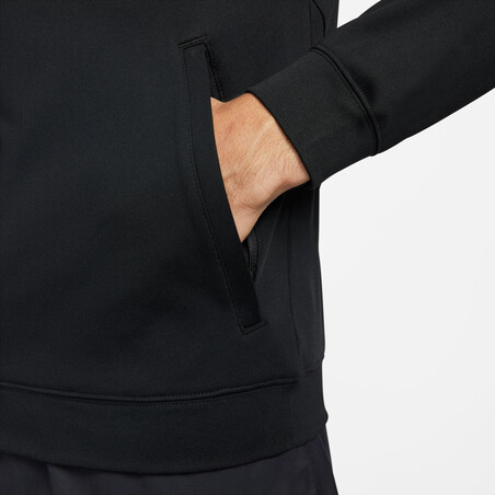 Veste survêtement FC Barcelone Anthem noir 2022/23