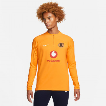 Sweat zippé Kaizer Chiefs orange 2022/23