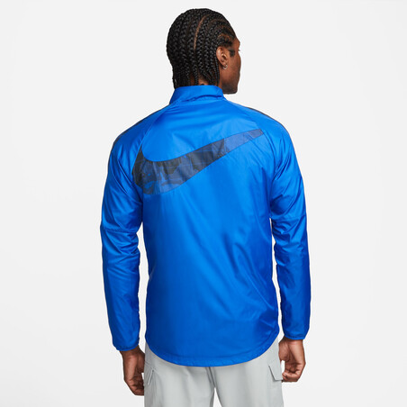 Veste imperméable Inter Milan Academy bleu 2022/23