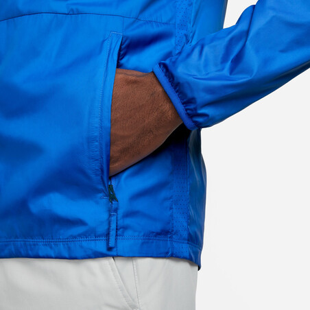 Veste imperméable Inter Milan Academy bleu 2022/23