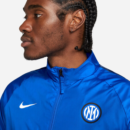 Veste imperméable Inter Milan Academy bleu 2022/23