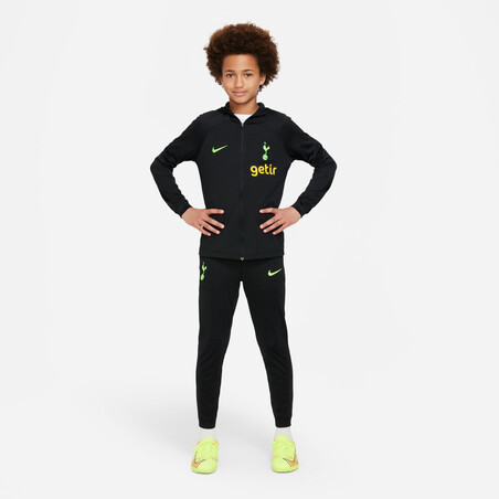 Ensemble survêtement junior Tottenham noir jaune 2022/23