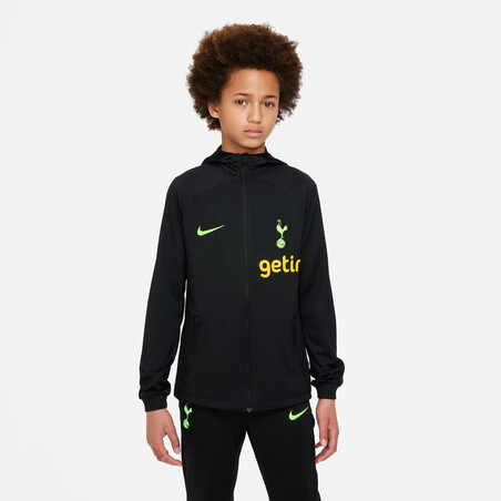 Ensemble survêtement junior Tottenham noir jaune 2022/23