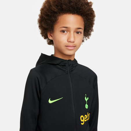 Ensemble survêtement junior Tottenham noir jaune 2022/23