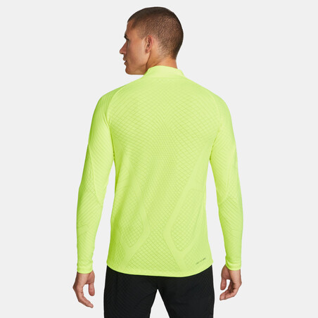 Sweat zippé Tottenham Strike Elite jaune 2022/23