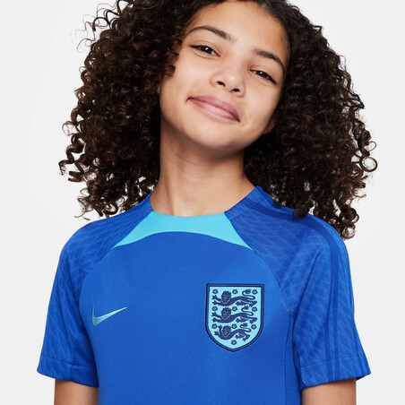 Maillot entraînement junior Angleterre Strike bleu 2022