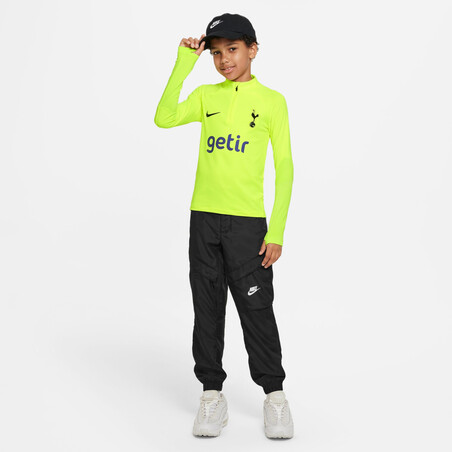 Sweat zippé junior Tottenham Strike jaune 2022/23