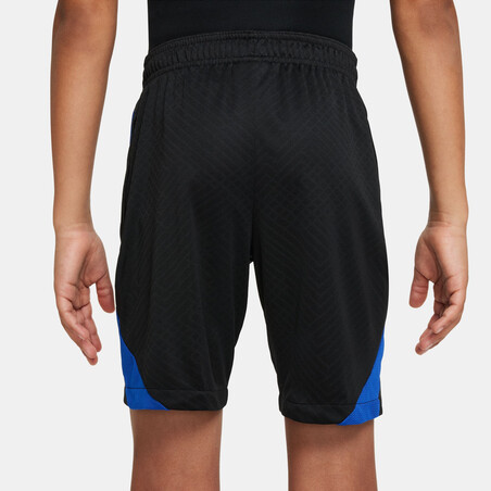 Short entraînement junior PSG noir bleu 2022/23