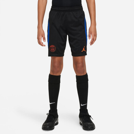 Short entraînement junior PSG noir bleu 2022/23