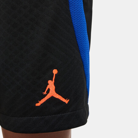 Short entraînement junior PSG noir bleu 2022/23