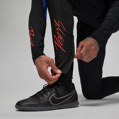 Pantalon survêtement PSG Strike noir rouge 2022/23