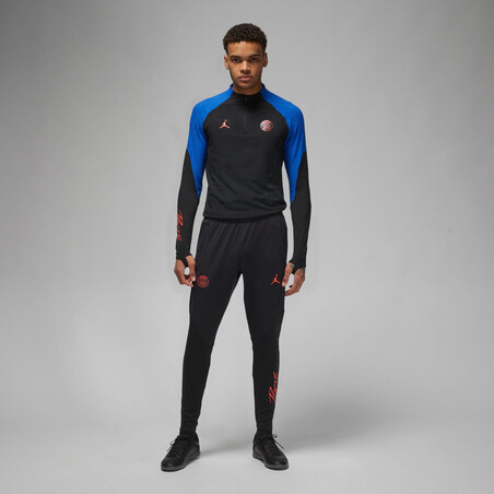 Pantalon survêtement PSG Strike noir rouge 2022/23