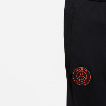 Pantalon survêtement junior PSG Strike noir rouge 2022/23