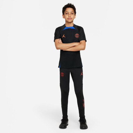 Pantalon survêtement junior PSG Strike noir rouge 2022/23