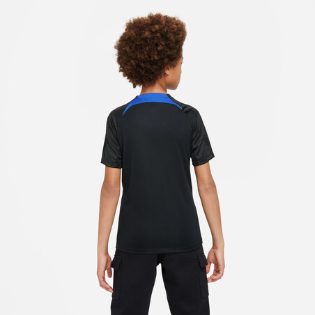 Maillot entraînement junior PSG noir bleu 2022/23