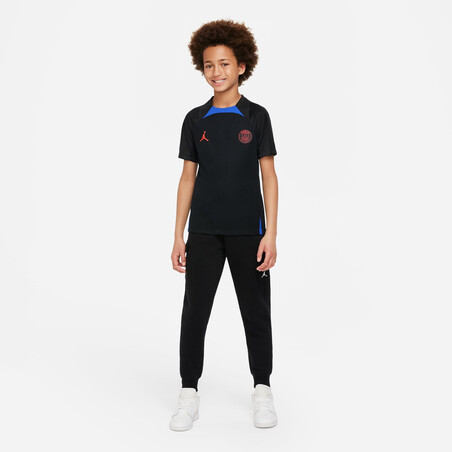 Maillot entraînement junior PSG noir bleu 2022/23