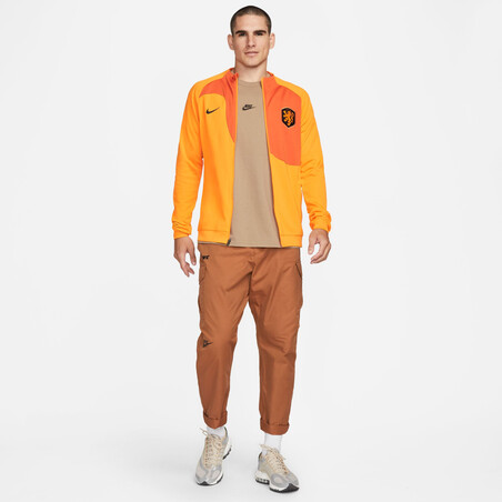 Veste surv tement Pays Bas Academy orange 2022 sur Foot
