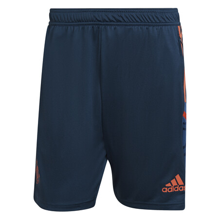 Short entraînement Manchester United bleu orange 2022/23