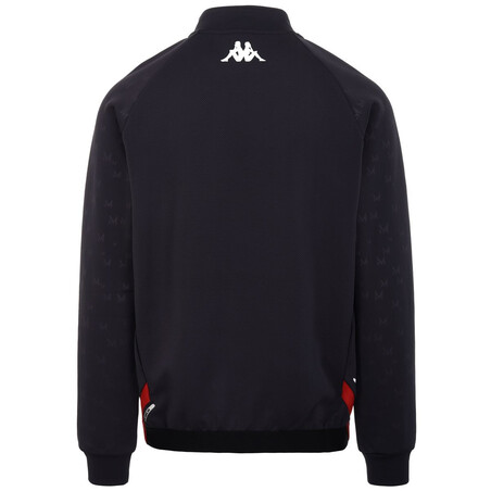 Sweat zippé AS Monaco noir 2022/23