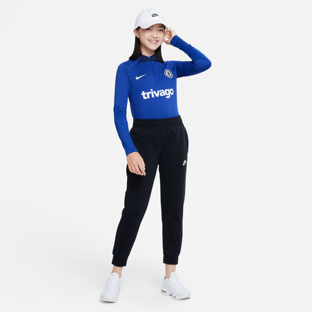 Sweat zippé junior Chelsea bleu 2022/23