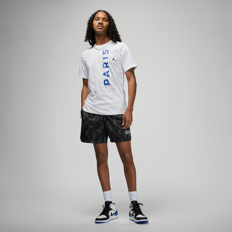 T-shirt PSG x Jordan blanc bleu 2022/23