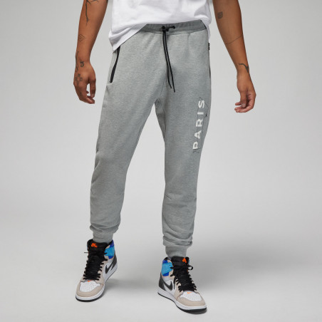Pantalon survêtement PSG x Jordan Fleece gris 2022/23