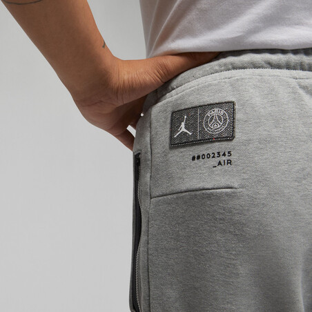 Pantalon survêtement PSG x Jordan Fleece gris 2022/23