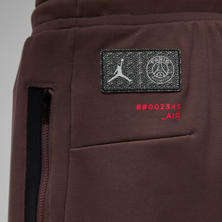 Pantalon survêtement PSG x Jordan Fleece rouge 2022/23