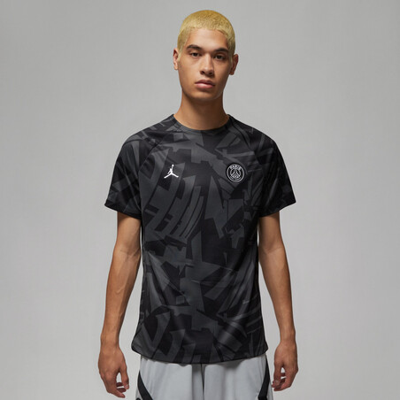 Maillot avant match PSG noir 2022/23