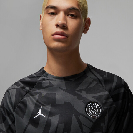 Maillot avant match PSG noir 2022/23