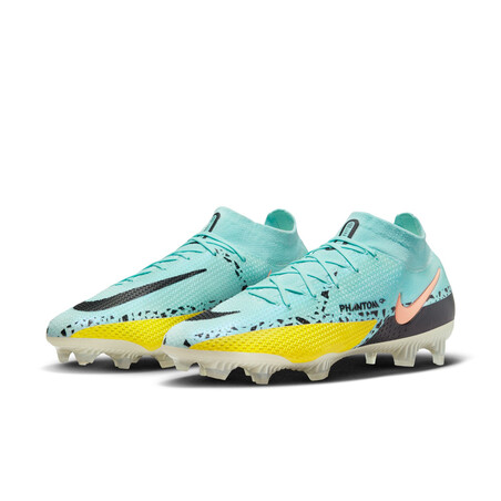 Nike Phantom GT2 Elite montante FG bleu jaune