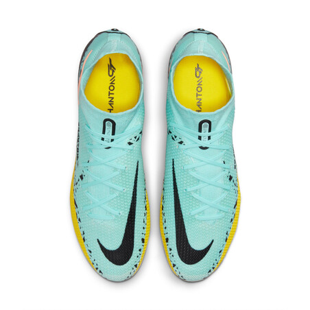 Nike Phantom GT2 Elite montante FG bleu jaune