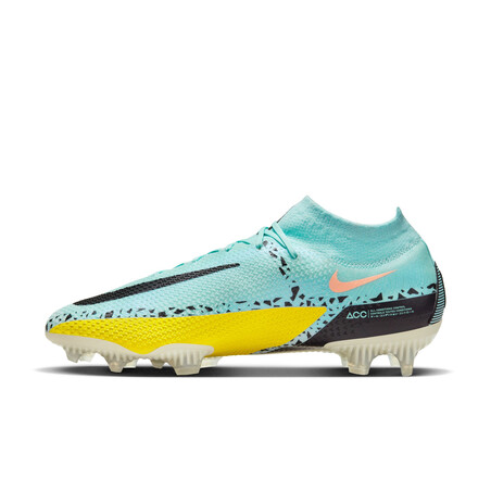 Nike Phantom GT2 Elite montante FG bleu jaune