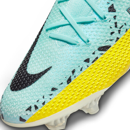 Nike Phantom GT2 Elite montante FG bleu jaune