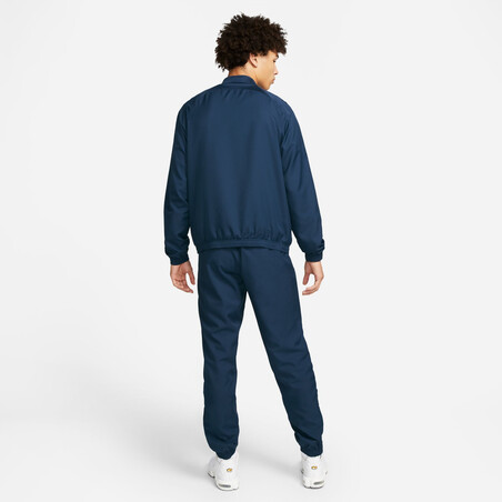 Ensemble survêtement Equipe de France woven bleu or 2022